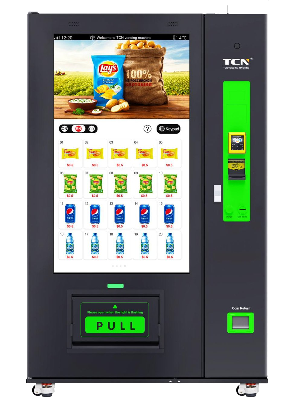 VM-EL-9C(V55) — Elevator · 55″ display